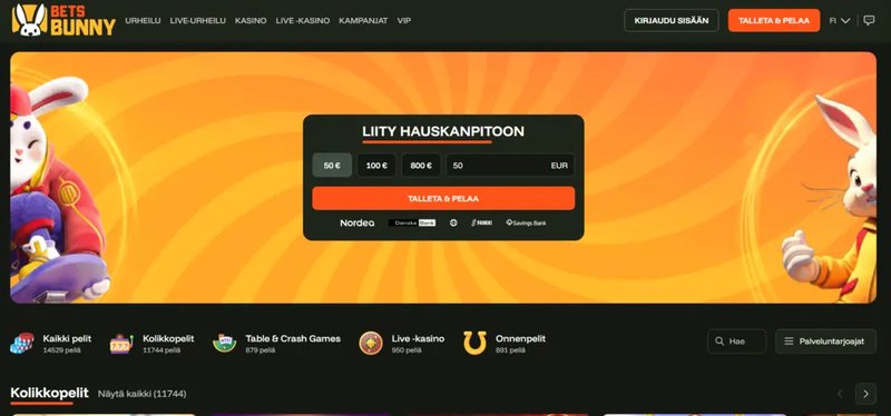 Paras joki casino app kohteessa Finland